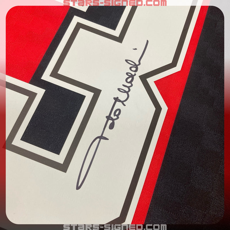 Paolo Maldini AC Milan Home Jersey Framed (Back Signed)