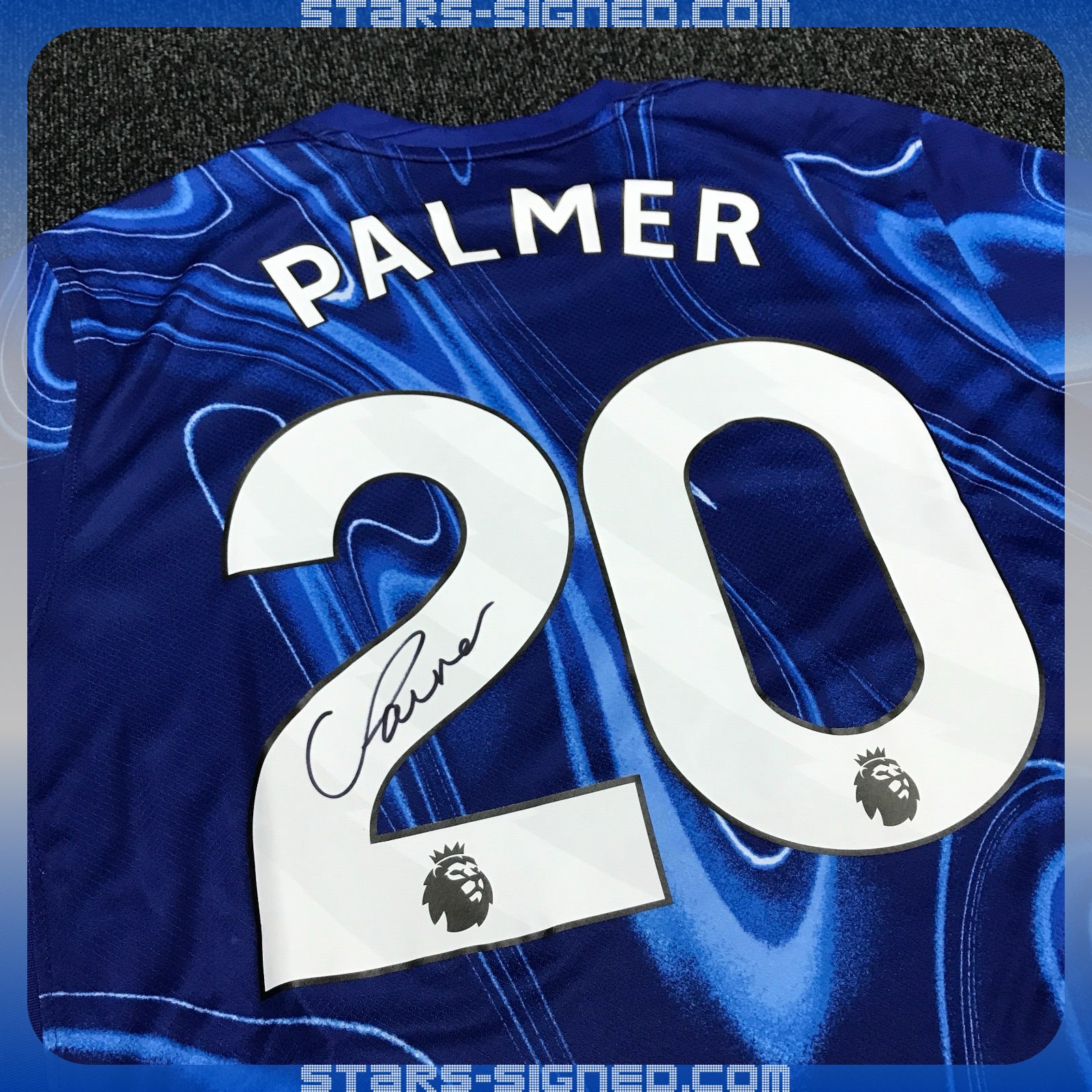 Cole Palmer Chelsea Home Jersey (Back Signed)