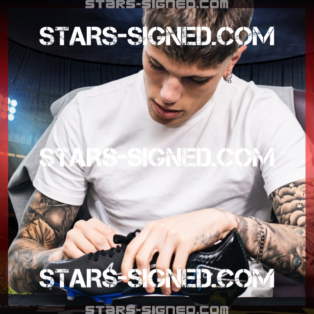 Alejandro Garnacho Signed Nike Mercurial Boot