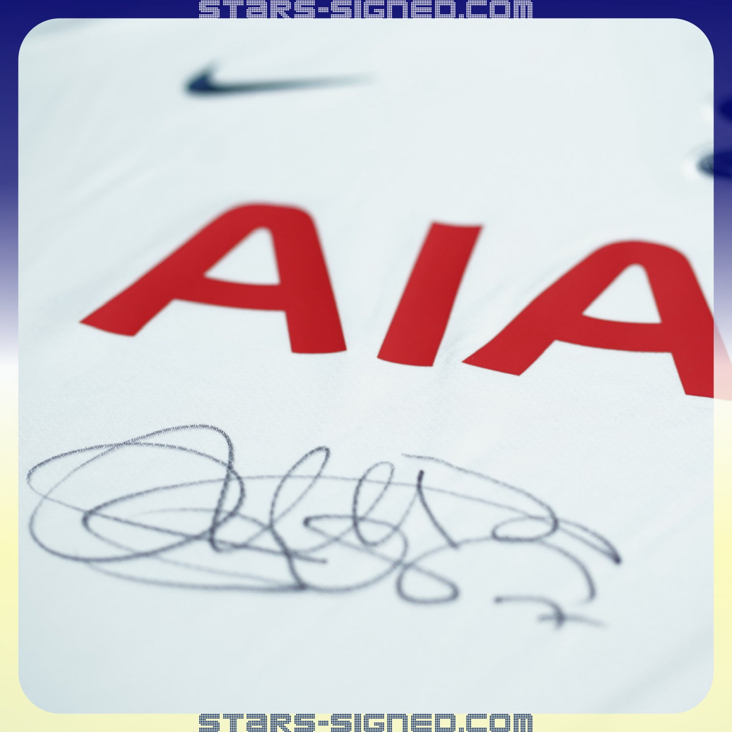Son Heung-Min Tottenham Home Jersey (Front Signed)