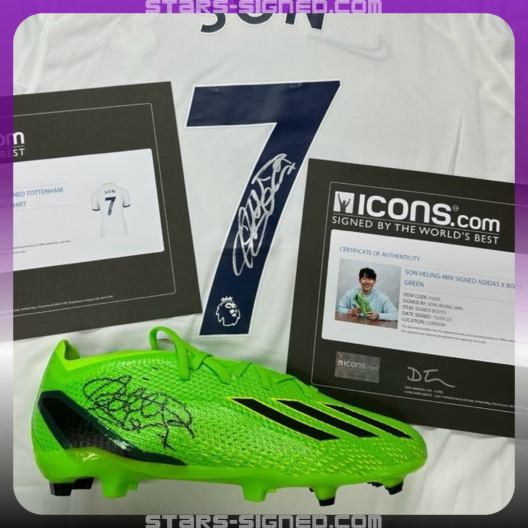Son Heung-Min Signed Adidas Boot