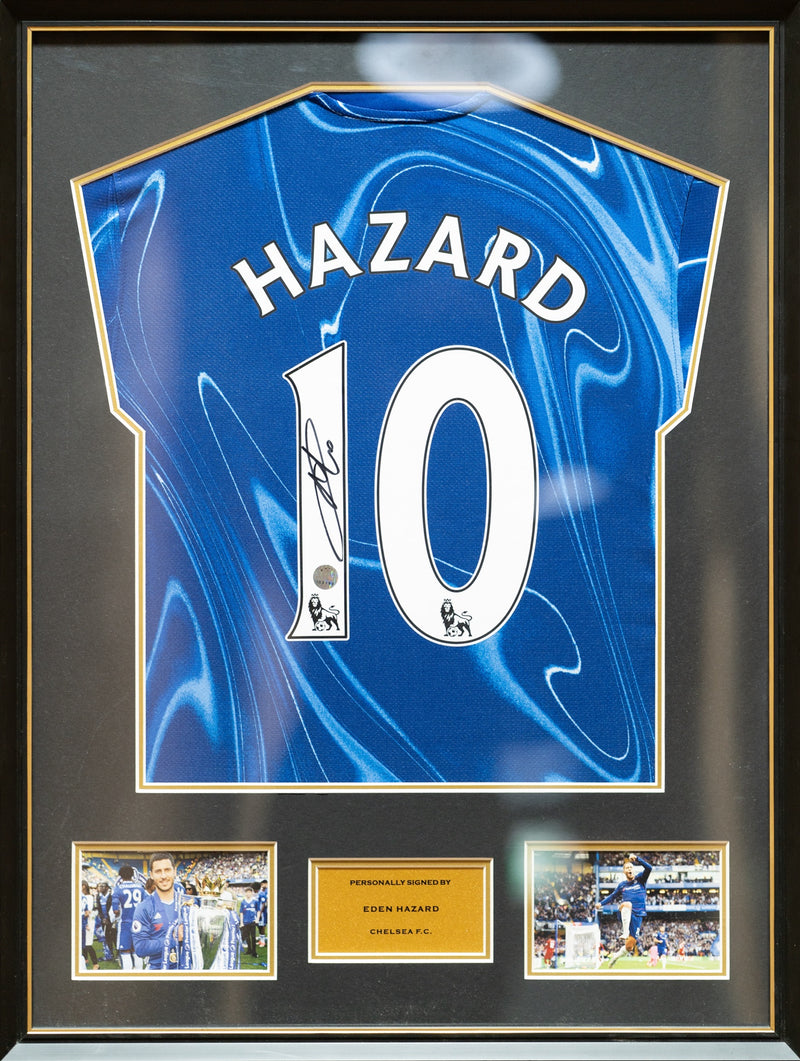 Haaland & De Bruyne Man City Dual Frame (Back Signed)