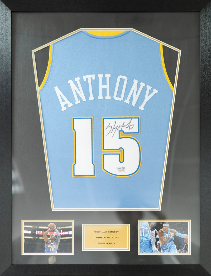 Neymar Jr Barcelona Home Jersey Gold Frame (Back Signed)