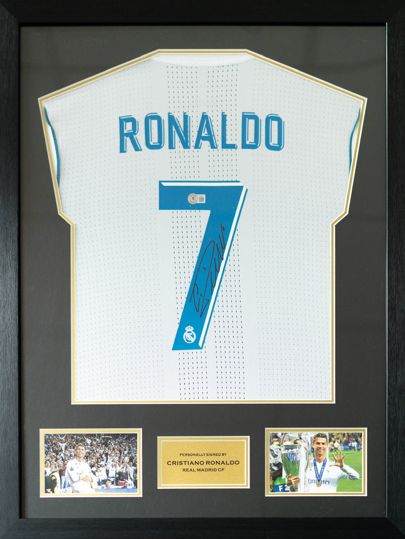 Cristiano Ronaldo & Lionel Messi Dual Frame (Back Signed)