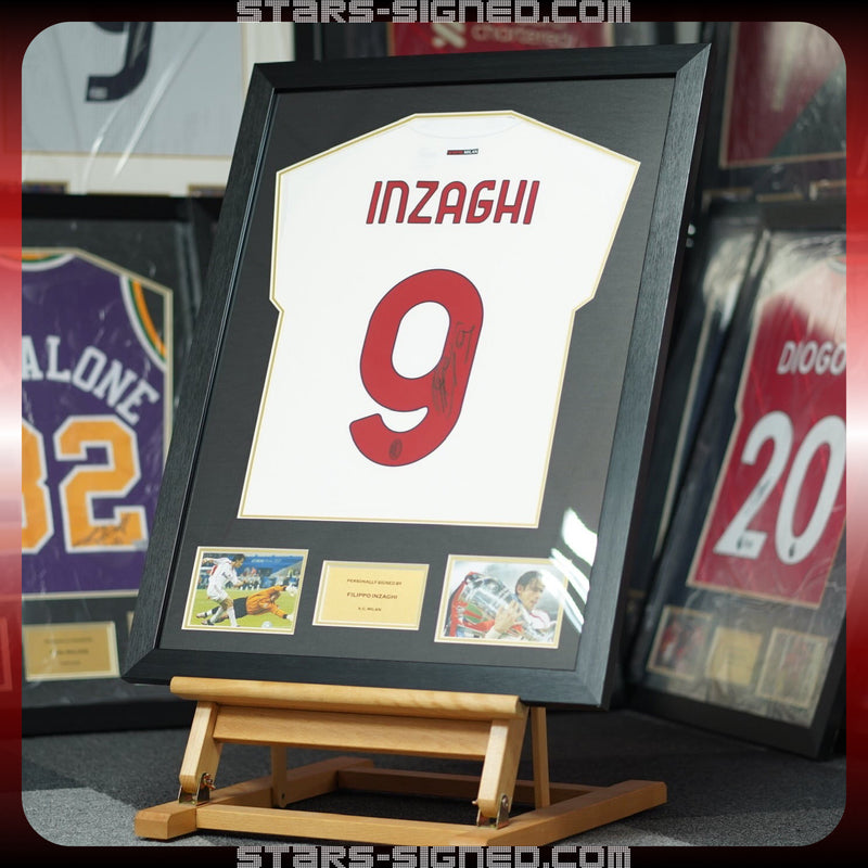 Anthony Edwards Timberwolves Jersey Framed (Back Signed)