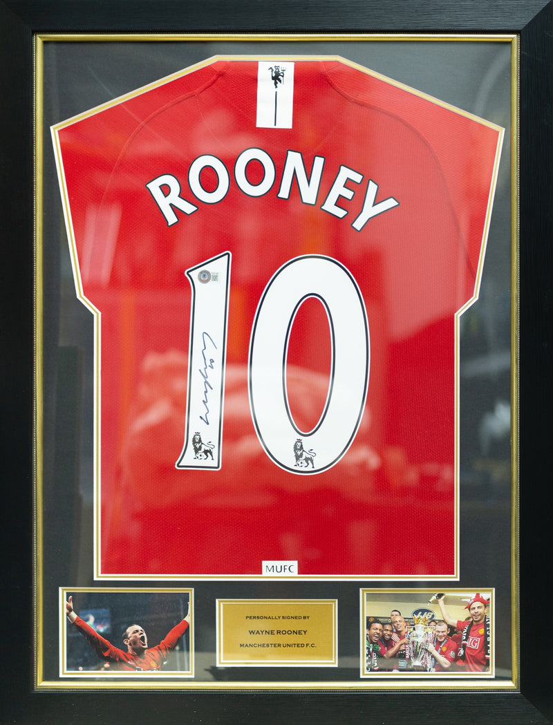 Ronaldo Brazil Home Jersey Framed (Back Signed)