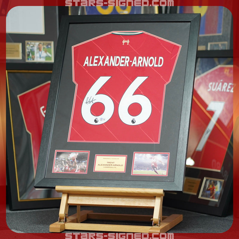 Thierry Henry Arsenal Home Jersey Framed (Back Signed)