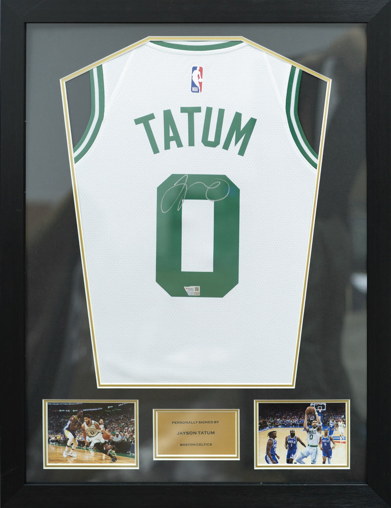 Manu Gin&oacute;bili San Antonio Spurs M&N Swingman Jersey Framed (Back Signed)