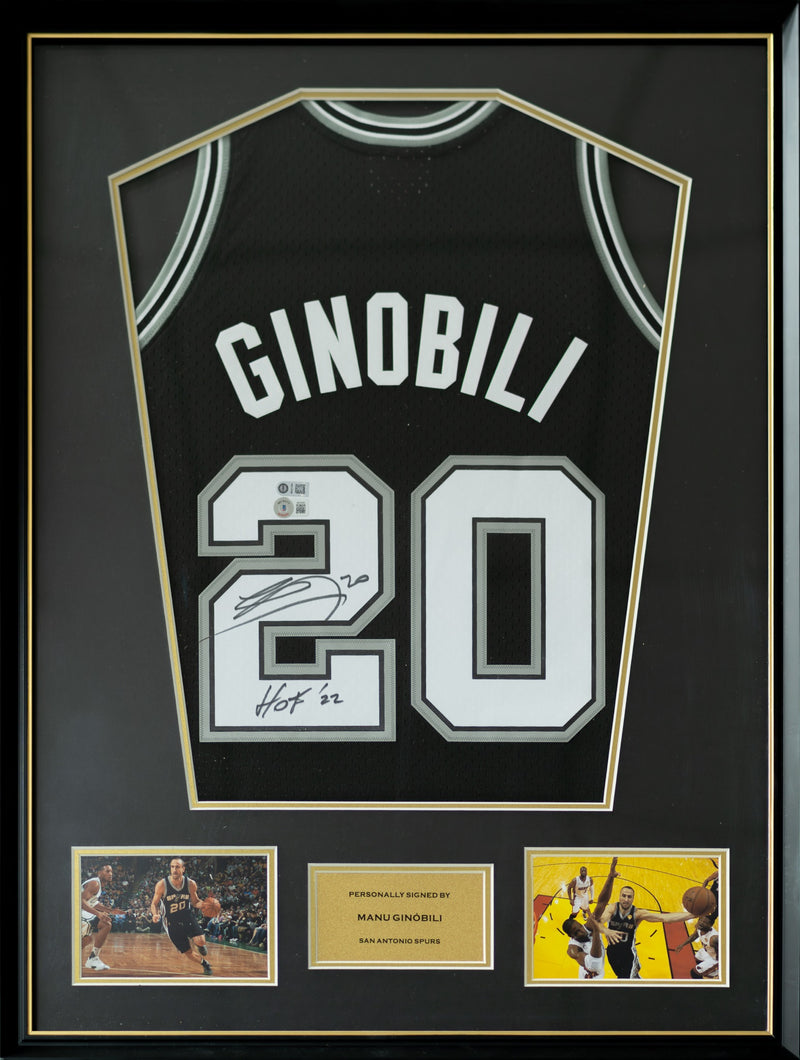 Nikola Jokić Denver Nuggets Nike Association Swingman Jersey Framed (Back Signed)