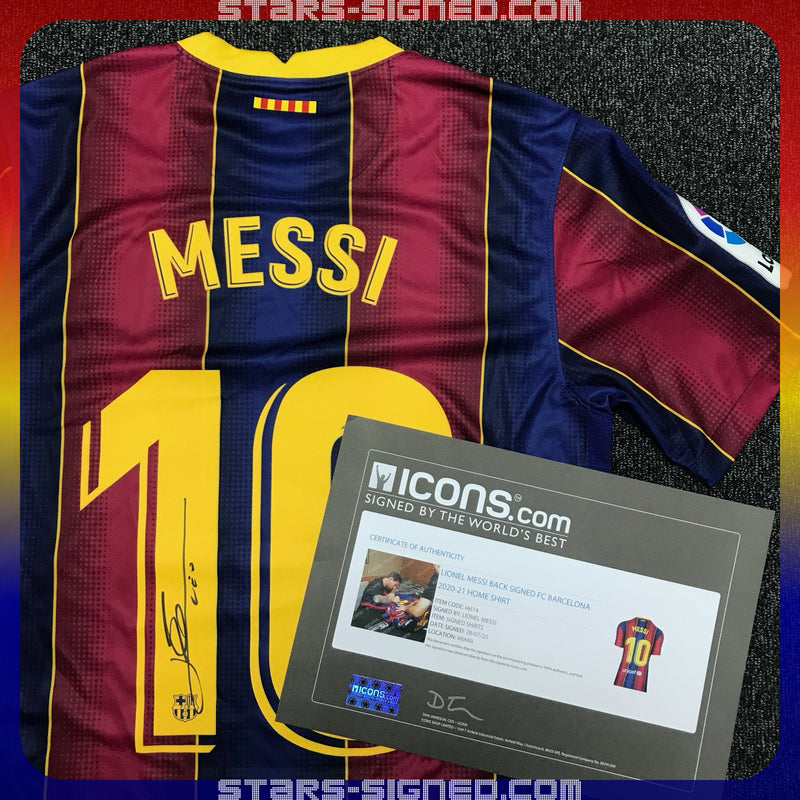 Lionel Messi Signed FC Barcelona Captain Armband