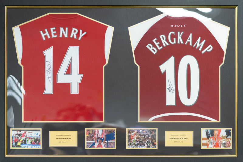 Jordan Henderson Liverpool Jersey Gold Frame (Back Signed)