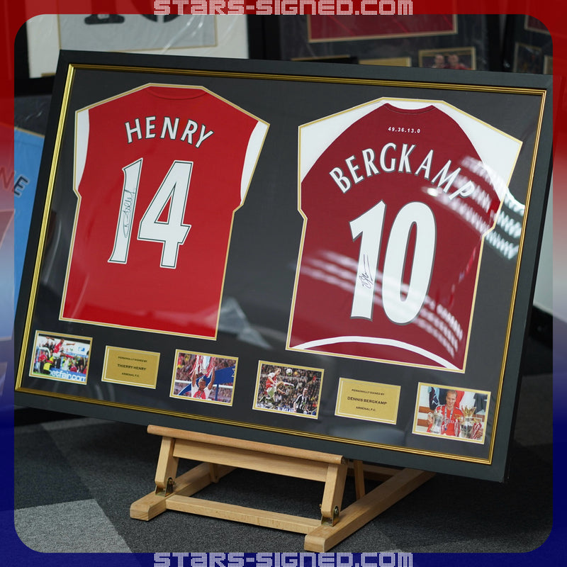 Jordan Henderson Liverpool Jersey Gold Frame (Back Signed)