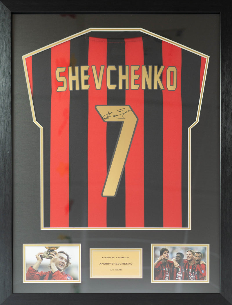 Bruno Fernandes Manchester United Home Jersey Framed (Back Signed)