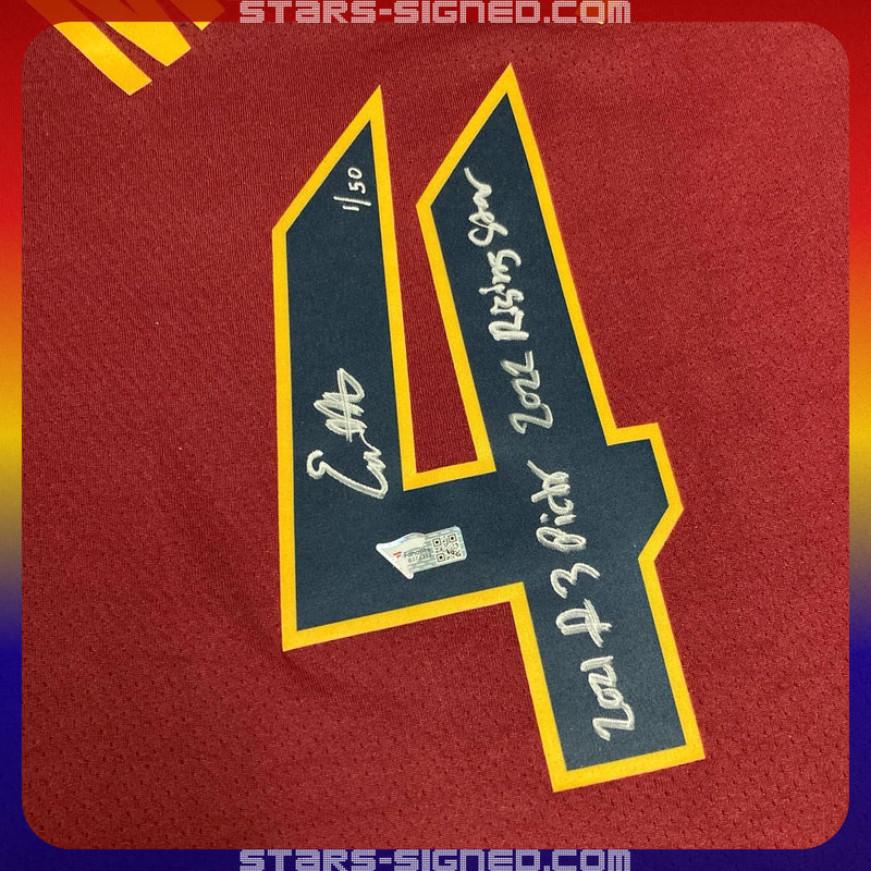 Ja Morant Memphis Grizzlies Nike City Edition Swingman Jersey Framed (Back Signed)