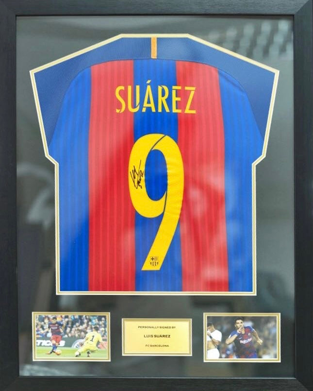 Steven Gerrard Liverpool Home Jersey Framed (Back Signed)