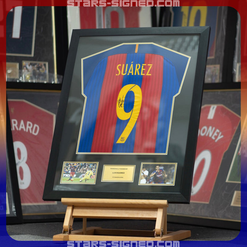 Steven Gerrard Liverpool Home Jersey Framed (Back Signed)