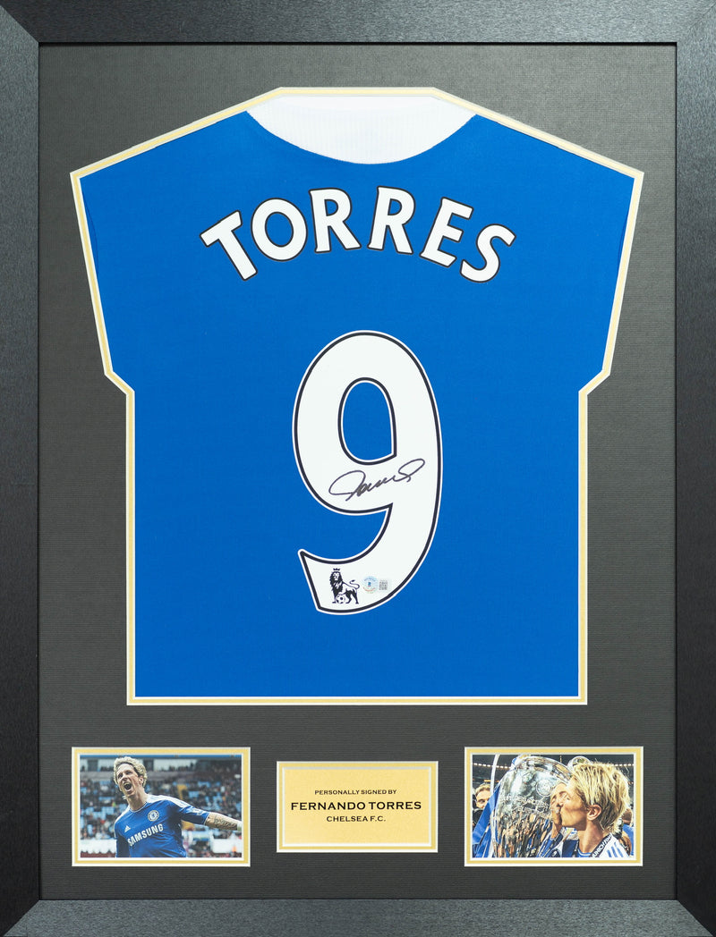 Ben White Arsenal Home Jersey Framed (Back Signed)