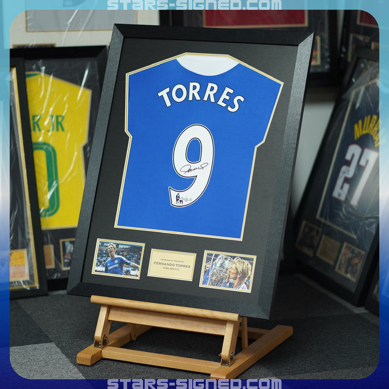 Ben White Arsenal Home Jersey Framed (Back Signed)